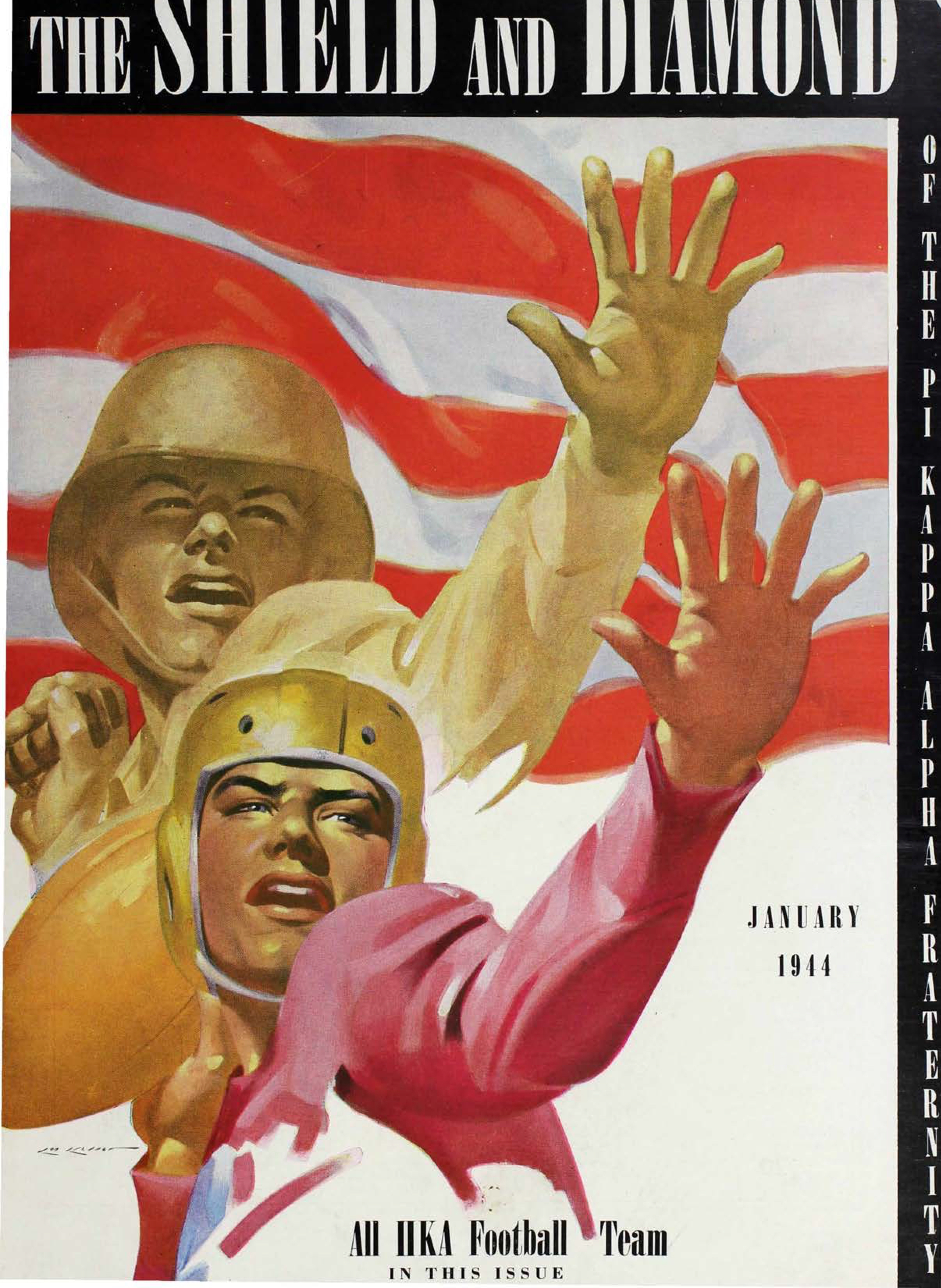 Shield and Diamond, Vol. 53, No. 3, January 1944